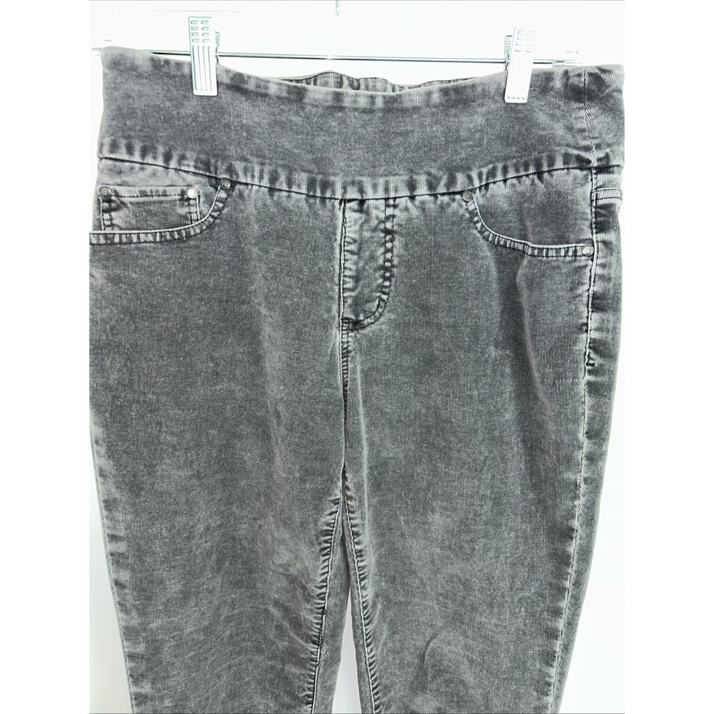 Jag Jeans Women's Grey Corduroy Size 6 Stretch Pants Casual Comfort‎